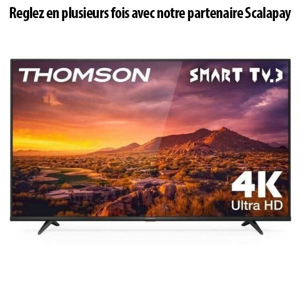Télévision Thomson 4K Ultra HD LED 55 pouces avec Wi-Fi