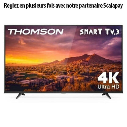 Télévision Thomson 4K Ultra HD LED 55 pouces avec Wi-Fi