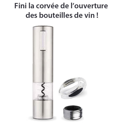 Tire-bouchon électrique rechargeable - Ouvrez vos bouteilles sans effort !
