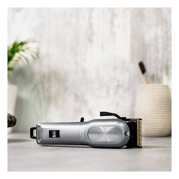 Tondeuse à cheveux électrique numérique avec lames en acier inoxydable