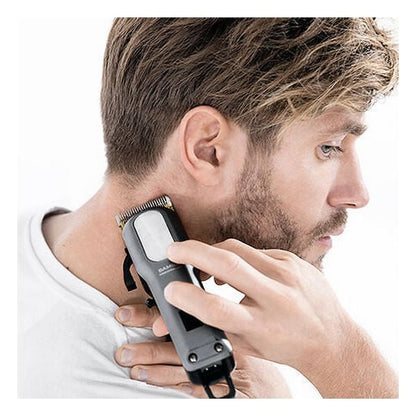 Tondeuse à cheveux électrique numérique avec lames en acier inoxydable