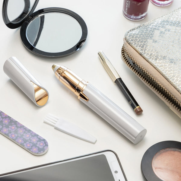 Tondeuse de Précision pour Sourcils avec LED - Élégance et Praticité