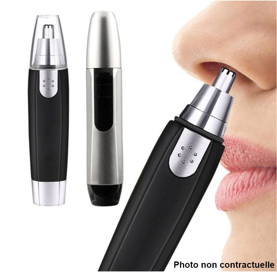 Tondeuse Électrique Sans Fil pour Nez et Oreilles - Édition Élégante