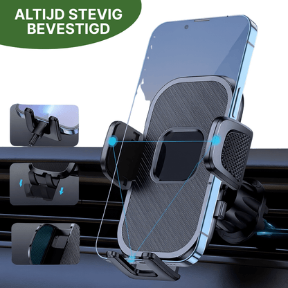 Support Téléphonique Voiture Topk™ – Rotation 360° et Installation Rapide