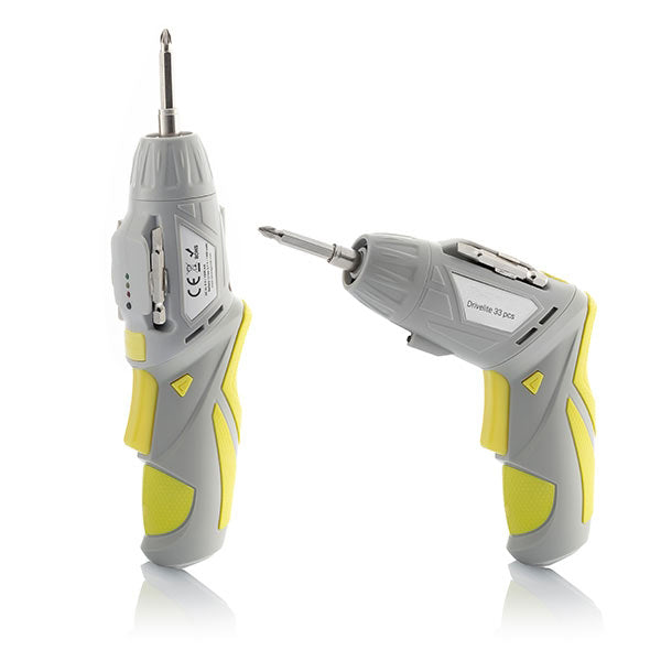 Tournevis Électrique Multifonction 33 Pièces avec Lumière LED
