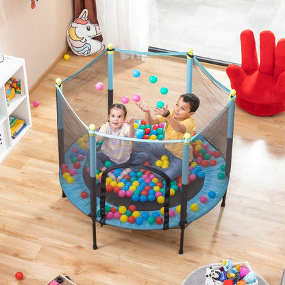 Trampoline Enfant Sécurisé avec Filet - Amusement Assuré !