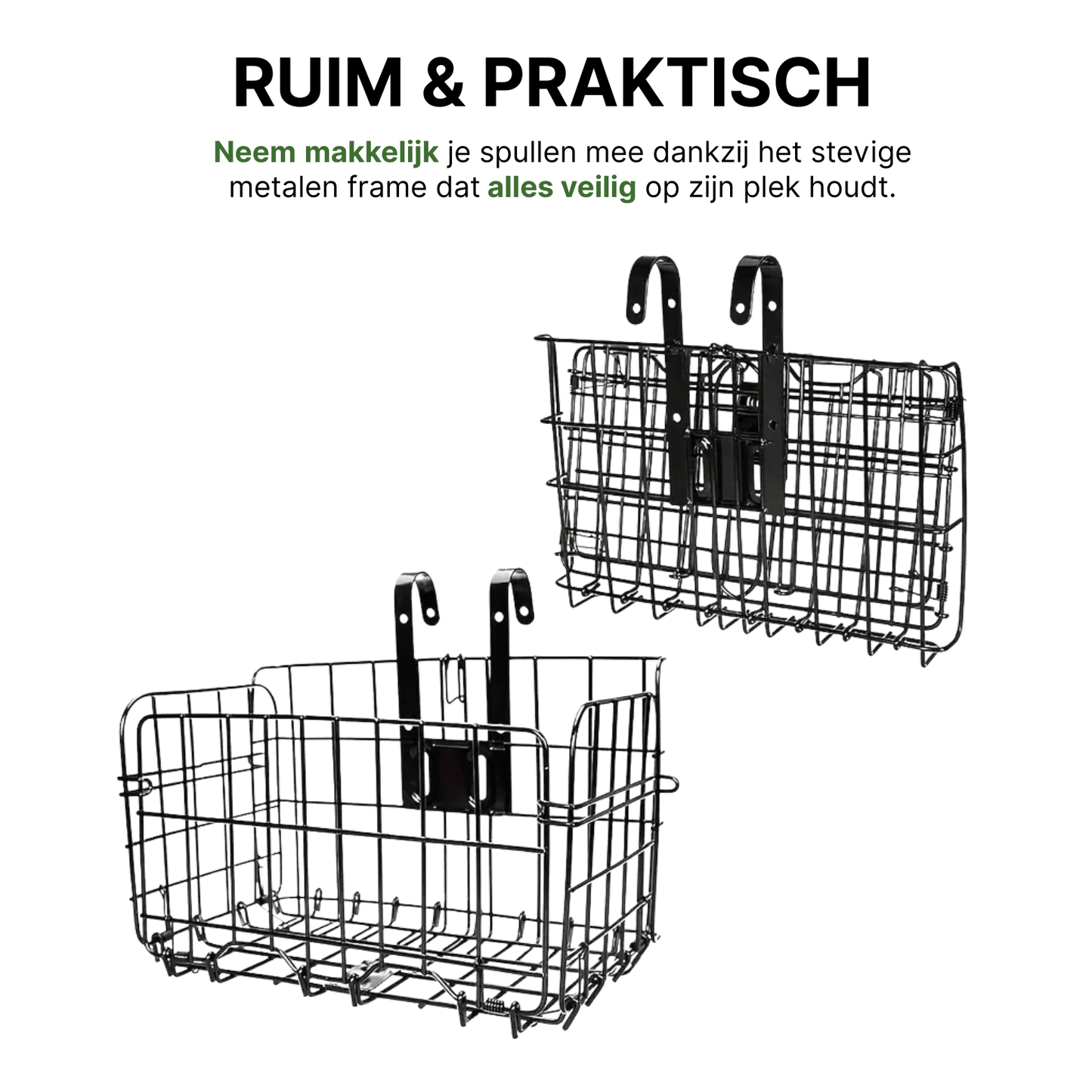 Panier vélo Trego : Élégance et praticité à chaque trajet