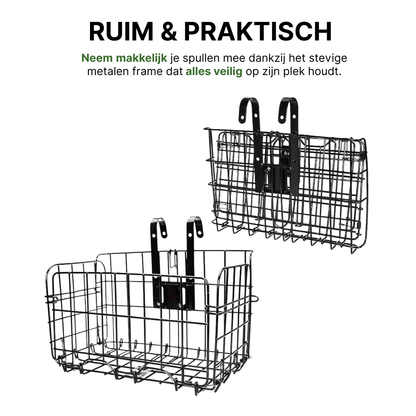 Panier vélo Trego : Élégance et praticité à chaque trajet