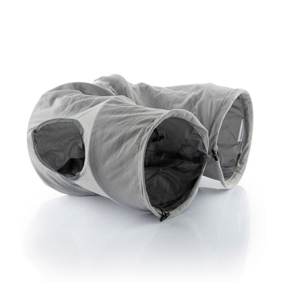 Tunnel Pliable Élégant pour Chats - Jeu et Repos Incontournable