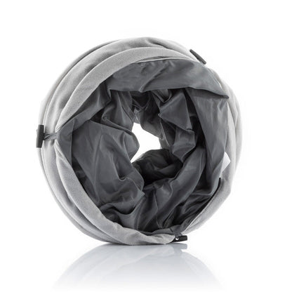 Tunnel Pliable Élégant pour Chats - Jeu et Repos Incontournable