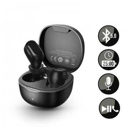 Écouteurs Bluetooth avec Boîtier de Charge - Son Cristallin et Autonomie de 25 Heures