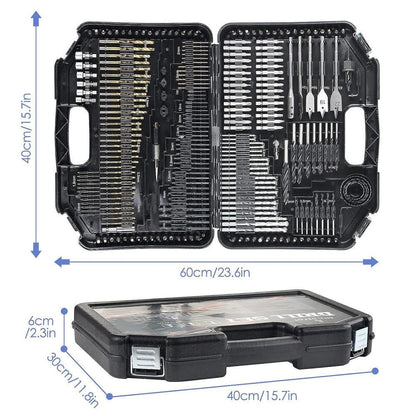 Mallette de bricolage 246 forets - Outils indispensables pour tous vos projets