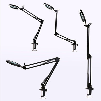 Lampe de table LED avec loupe 8X – Précision et éclairage ajustables