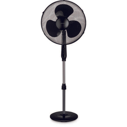 Ventilateur sur pied 50W avec minuterie et mode pivotant