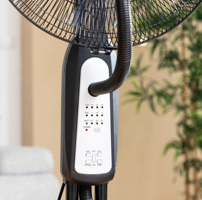 Ventilateur Brumisateur sur Pied 90W avec Télécommande - Fraîcheur Assurée