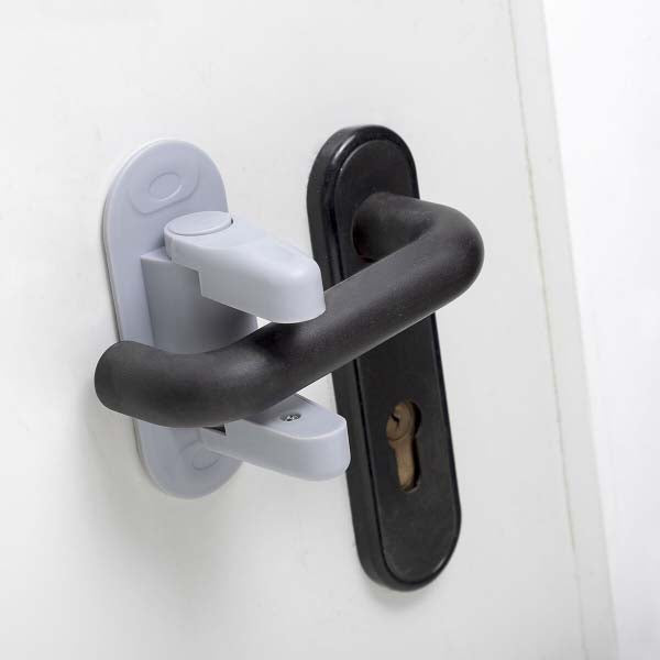 Lot de 2 verrous de sécurité pour porte - Protection facile et pratique