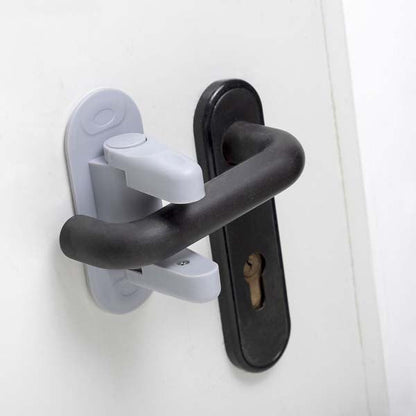 Lot de 2 verrous de sécurité pour porte - Protection facile et pratique
