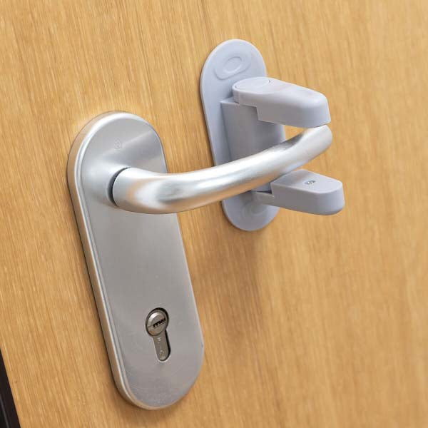 Lot de 2 verrous de sécurité pour porte - Protection facile et pratique
