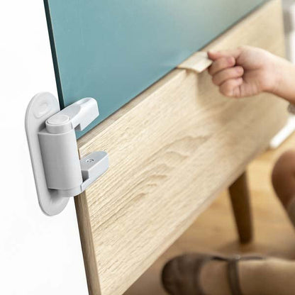 Lot de 2 verrous de sécurité pour porte - Protection facile et pratique