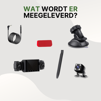 Caméra Dash VisionEdge™ Full HD 360° avec Wifi et Vision Nocturne