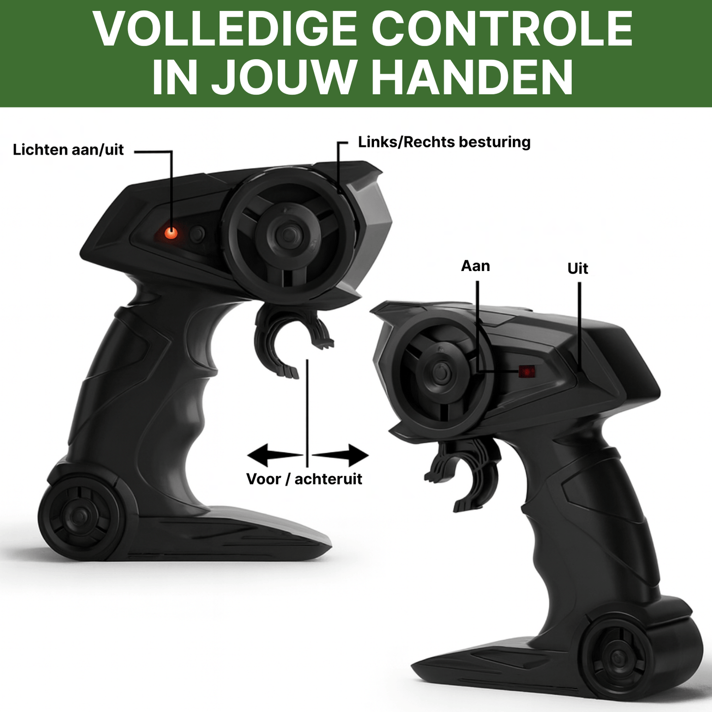 VorteX™ Voiture Tout-Terrain Télécommandée 1:16 - Vitesse 20 km/h avec LED