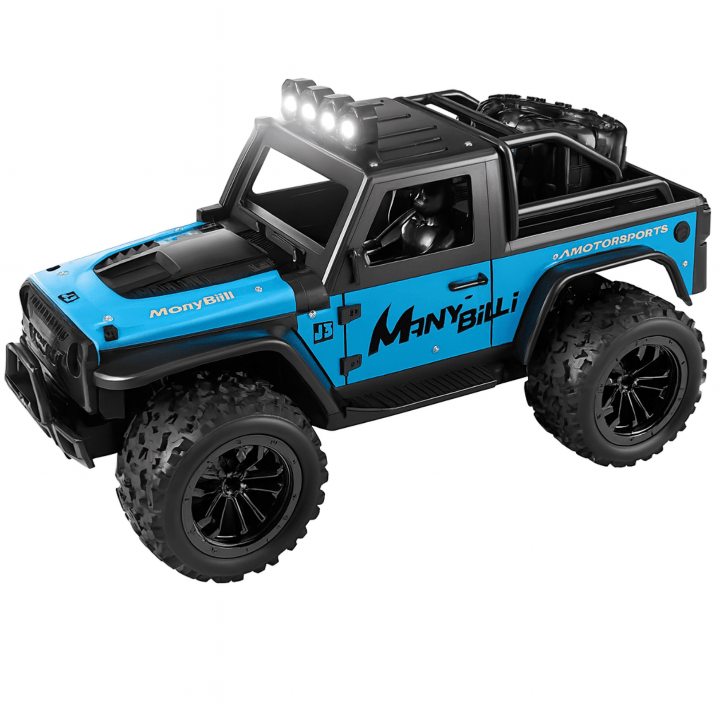 VorteX™ Voiture Tout-Terrain Télécommandée 1:16 - Vitesse 20 km/h avec LED