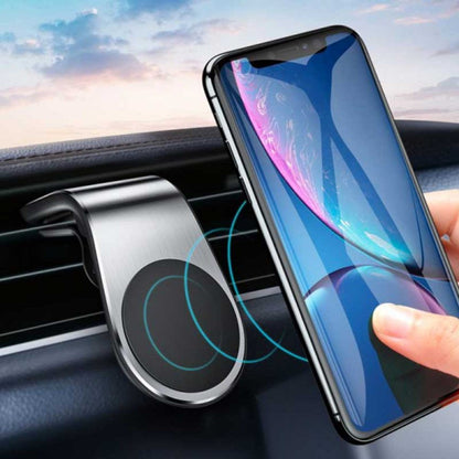 Support Magnétique Élégant pour Smartphone en Voiture