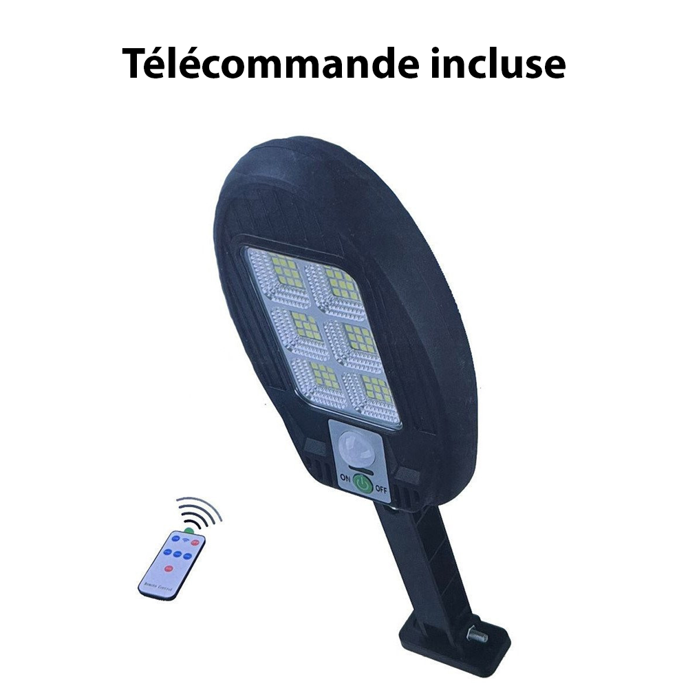 Lampe Solaire 180W WA22-01 avec Capteur de Mouvement - Offre Spéciale !