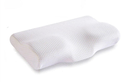 Oreiller Cervical en Mousse à Mémoire de Forme pour un Sommeil Réparateur et Santé optimale.