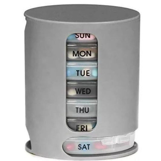 Distributeur de médicaments Pill Pro avec 7 boîtes amovibles et portables