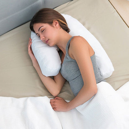 Oreiller Ergonomique en U pour Dormeurs Latéraux