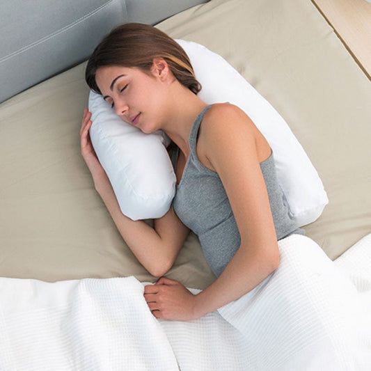 Oreiller Ergonomique en U pour Dormeurs Latéraux